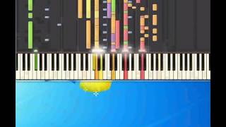 A wonderfull world   Zucchero [Piano tutorial by Synthesia]