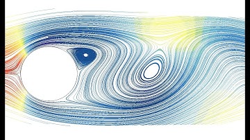 Flow Around a Circular Cylinder at Re=100