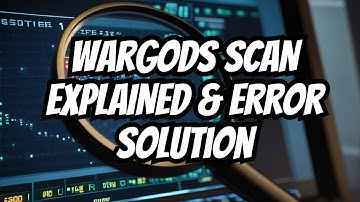 WarGods Scan & Error Solution ( Tutorial )