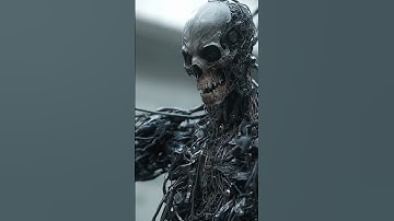 Kept alive by an alien for a cruel experiment!! #ai #scifi #alien #monster #darkart #hrgiger