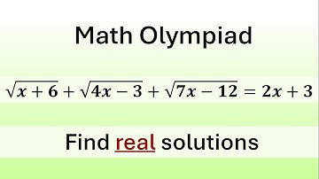 A Fascinating Irrational Equation Challenge | 99% Failed to Crack
