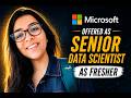 Got into Senior AI/ML role in MSFT directly from college - Daman