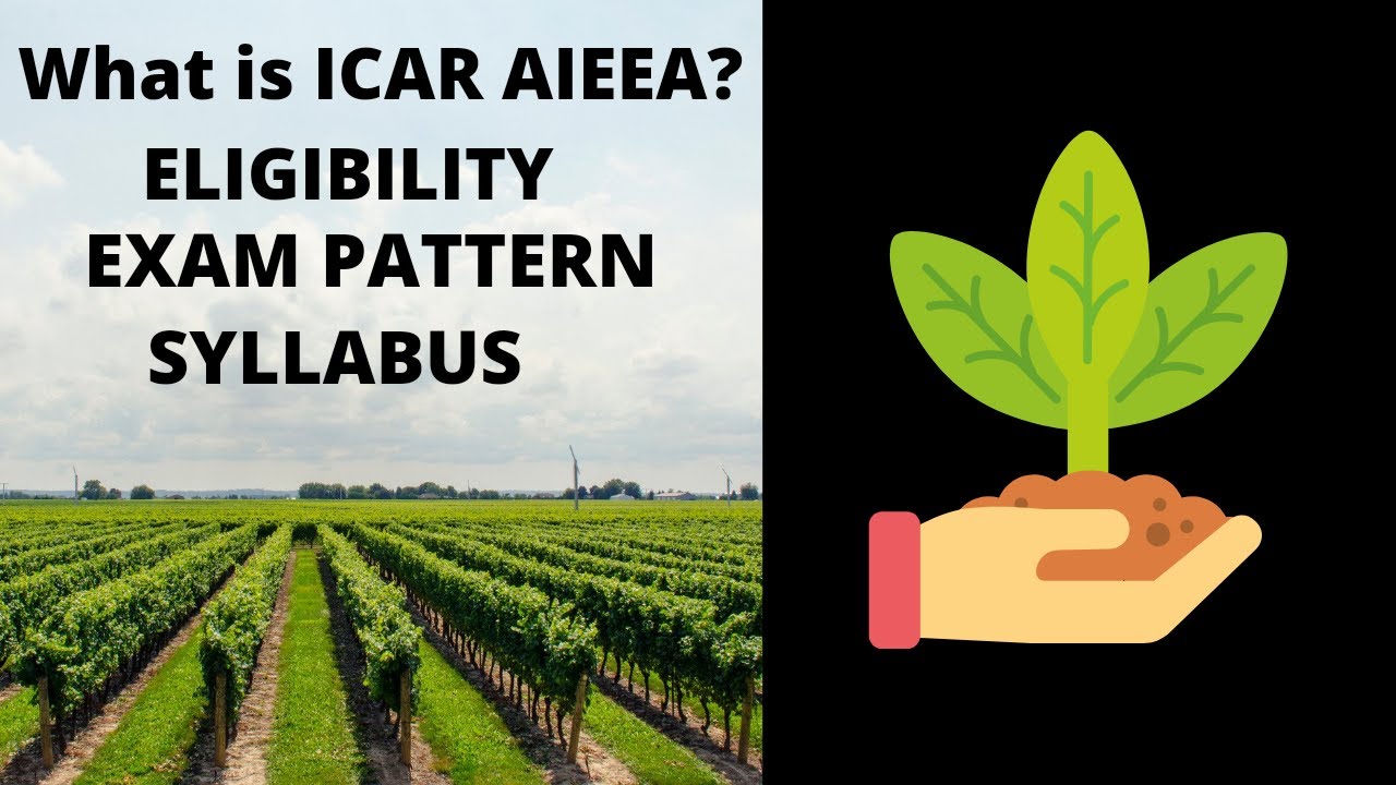 What is ICAR AIEEA? Eligibility, exam pattern,syllabus