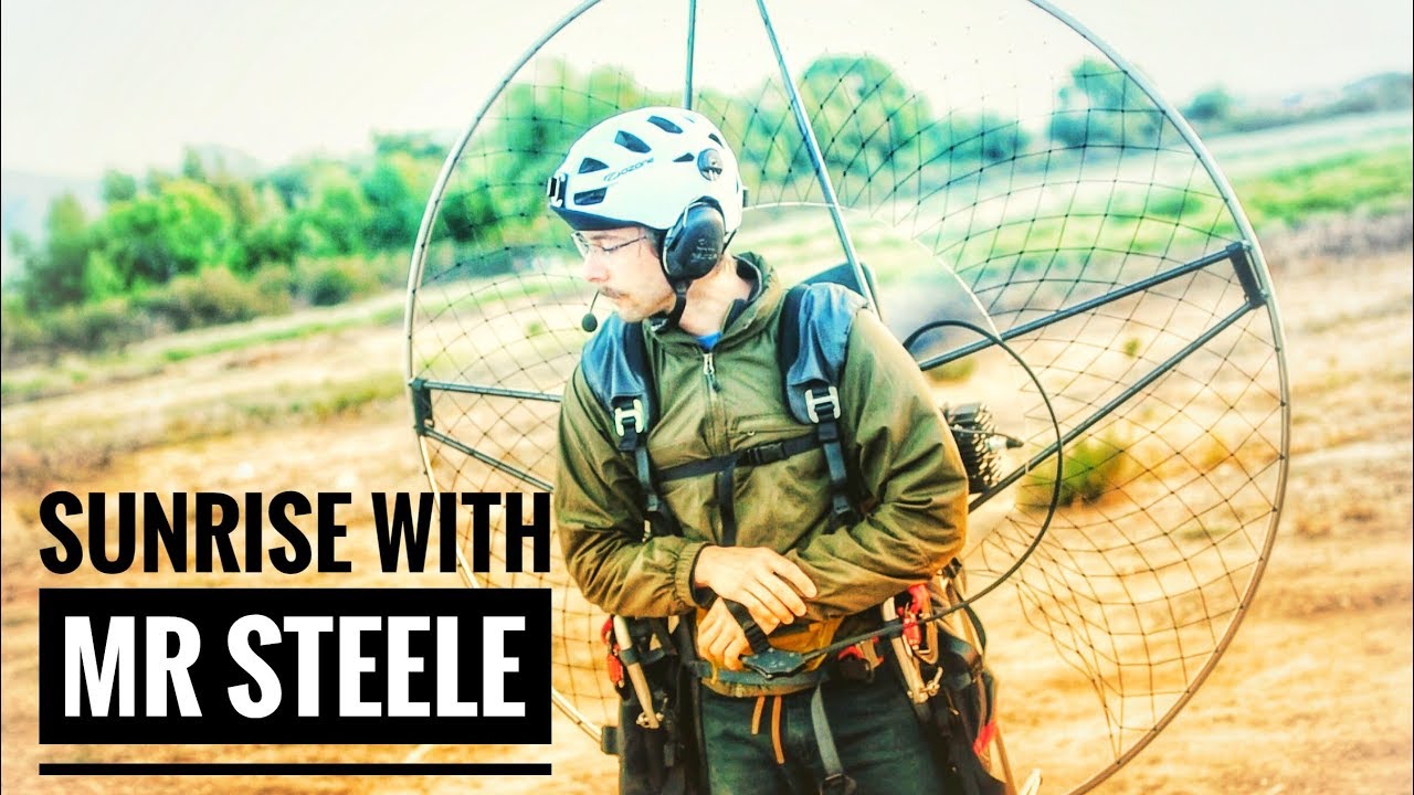 quadcopter dynamics MR. STEELE, A PARAMOTOR and THE DESERT