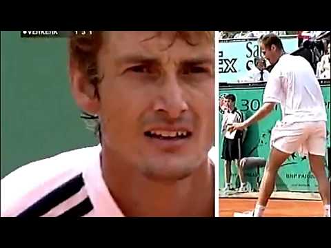 Juan Carlos Ferrero vs Martin Verkerk 2003 RG Final Highlights