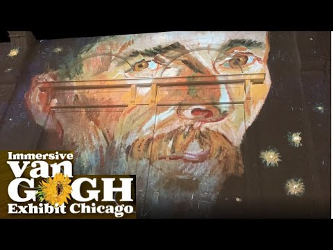DATE VLOG | Van Gogh Exhibit Chicago: The Immersive Experience