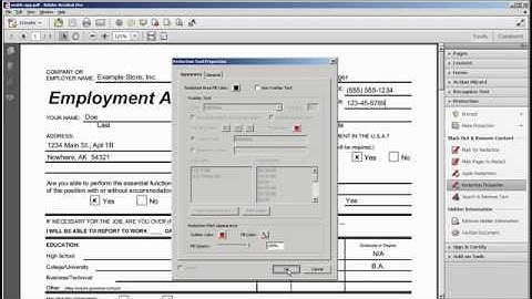 Adobe Acrobat X: Redaction