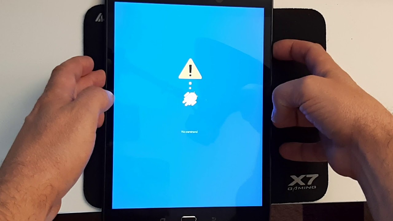 how-to-wipe-cache-partition-in-samsung-galaxy-tab-a-sm-t555-youtube