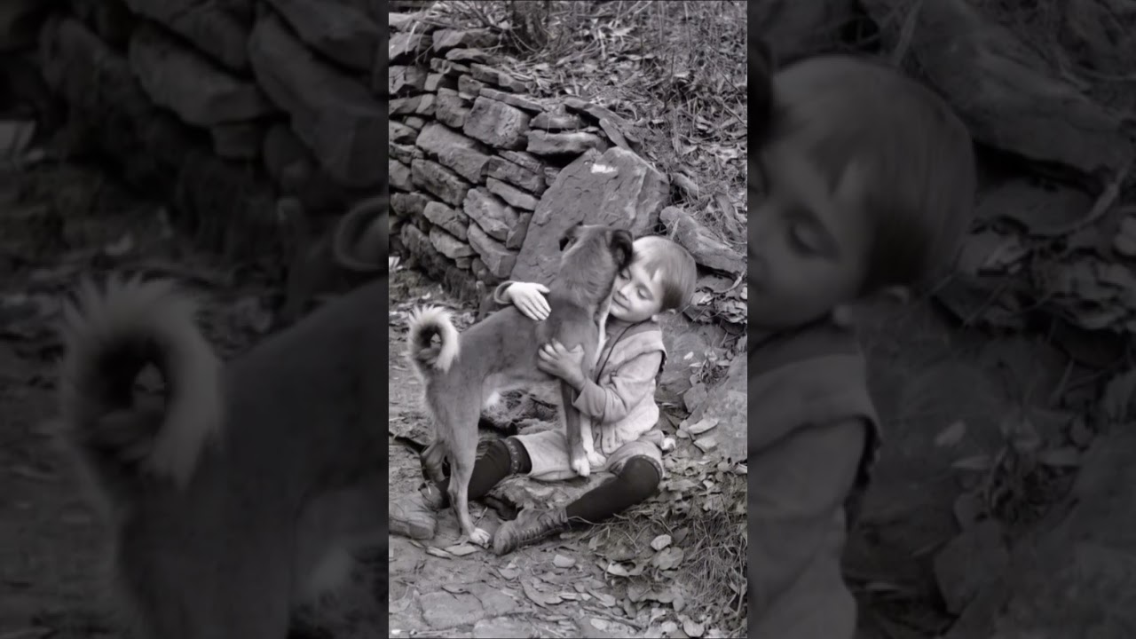Childhood Memories: A Young Boy and His Dog in Rural Ohio-West Virginia (1890s–1910s) 