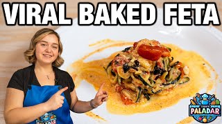 Viral Baked Feta w/ Low Carb “Pasta”  Tuesday Trend Review  Keto & Mediterranean