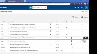 How to Upload an Assignment to Unified Classroom