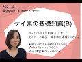 ４月１日（木）ZOOM／ケイ素の基礎知識B