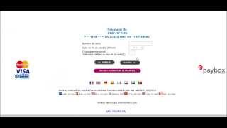 Taboutiqueweb.fr - Démonstration du module Paybox pour Prestashop screenshot 5
