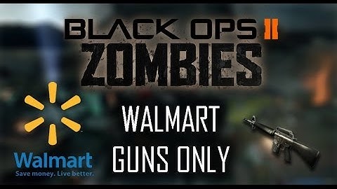 Zombies: "WALMART GUNS ONLY" - Nuketown Solo Round 25