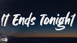 The All-American Rejects - It Ends Tonight (Lyrics)