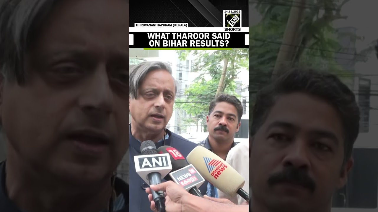 “Unfortunately, not unusual…” Shashi Tharoor’s first reaction to Bihar Election results