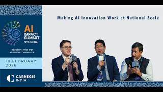 AI at National Scale: Sovereign AI, Global Strategy &amp; Innovation #IndiaAIImpactSummit2026 #aisummit