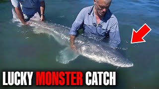 The BIZARRE Luck To Catch A 9ft Sturgeon Fish Among The Other River Monsters