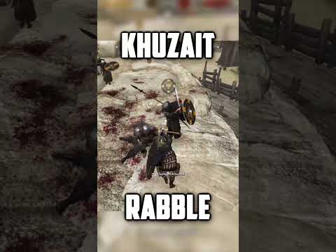 Khuzait Rabble Spear! - Mount and Blade II Bannerlord  #bannerlord #gaming #mountandblade #shorts