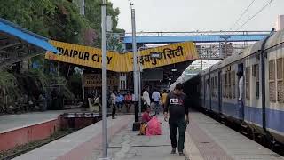 Asarva Chittorgarh Demu Arrival At Udaipur City Railway Station