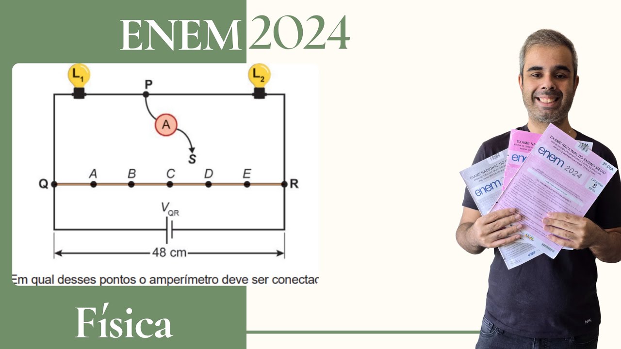 ENEM 2024 - Uma caixa decorativa utiliza duas pequenas lâmpadas L1 (6 V ...