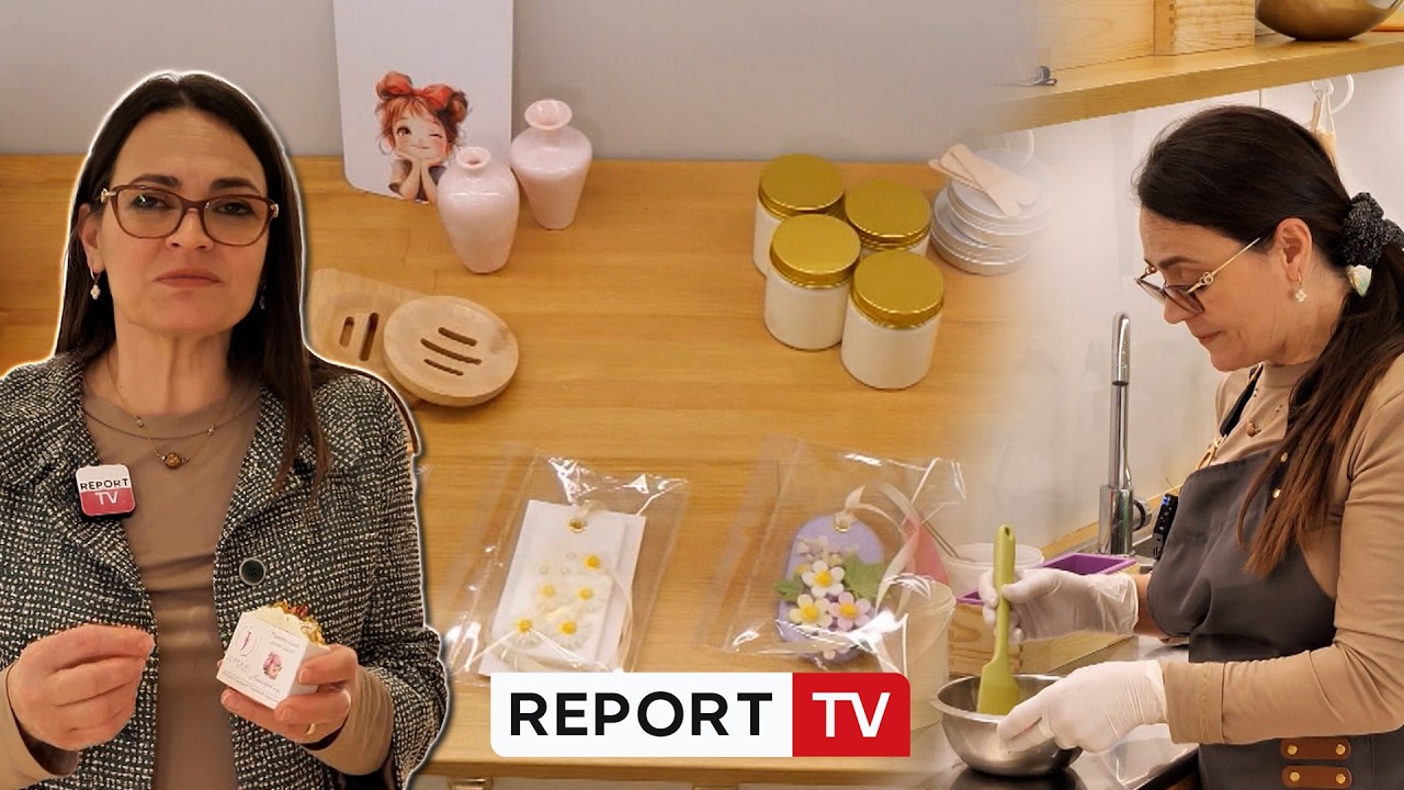 Nga vaji i ullirit tek qumështi i gomaricës, njihuni me vlonjaten që bën sapunë bio- Një Nga Ne