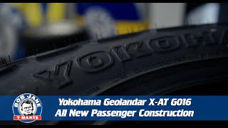 Yokohama's all new X-AT G016 Passenger Construction || New Tyre