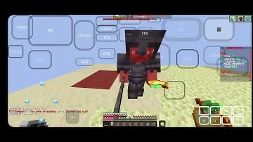 New best controls for pojavlauncher (touch controls) #cpvp #nethpot