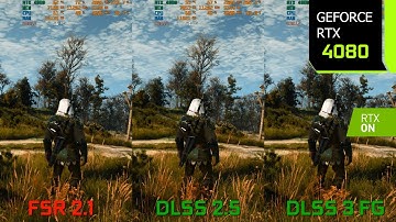 The Witcher 3 PC Next-Gen Update | 1440p FSR 2.1 vs DLSS 2.5 vs DLSS 3 Frame Generation | RTX 4080