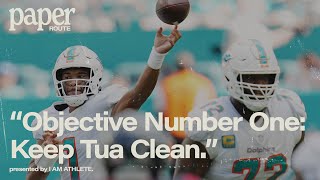 All-Pro Terron Armstead Talks Dolphins Protecting Tua, Ranks AFC East, + More | Paper Route Clip