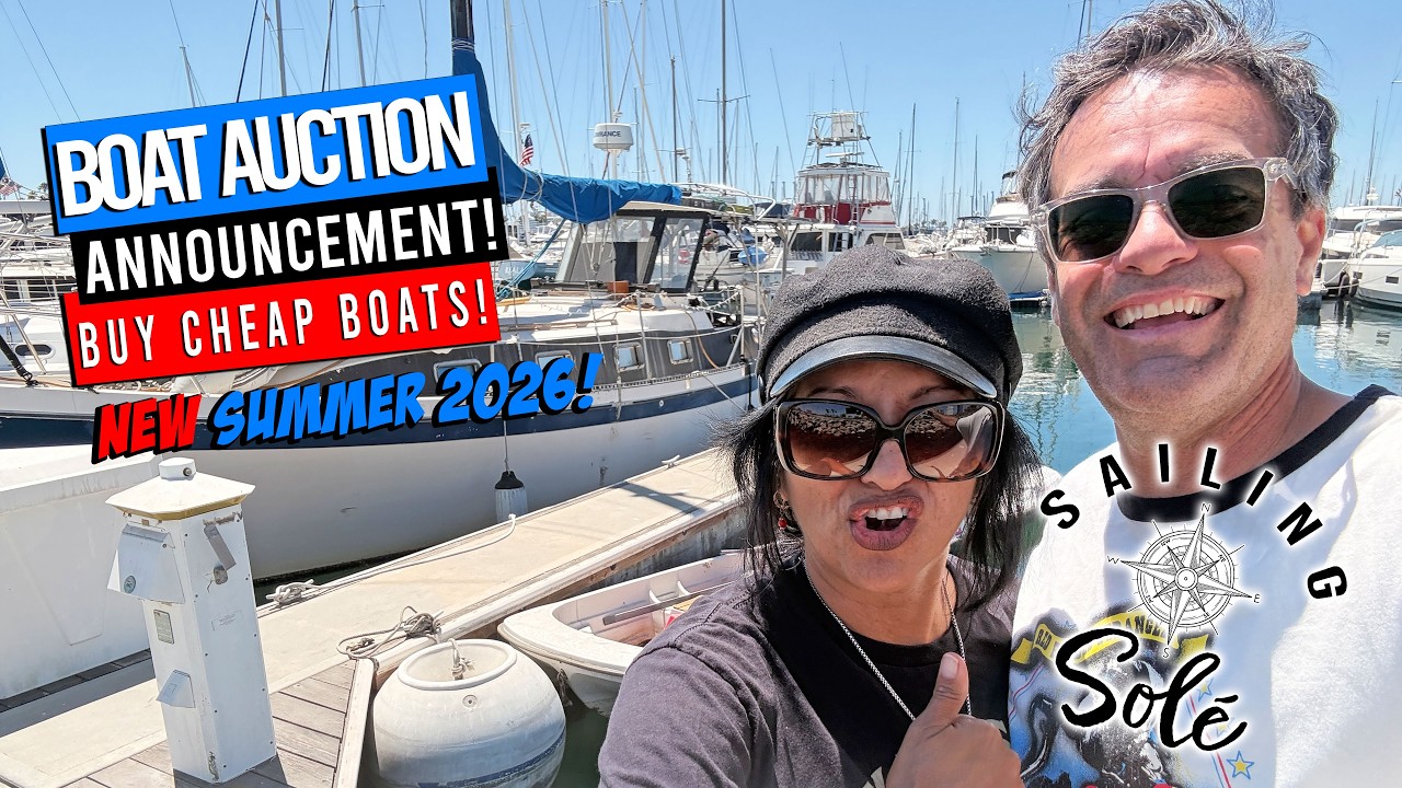 ⁣SUMMER 2026 - BOAT AUCTION Announcement (NEW)