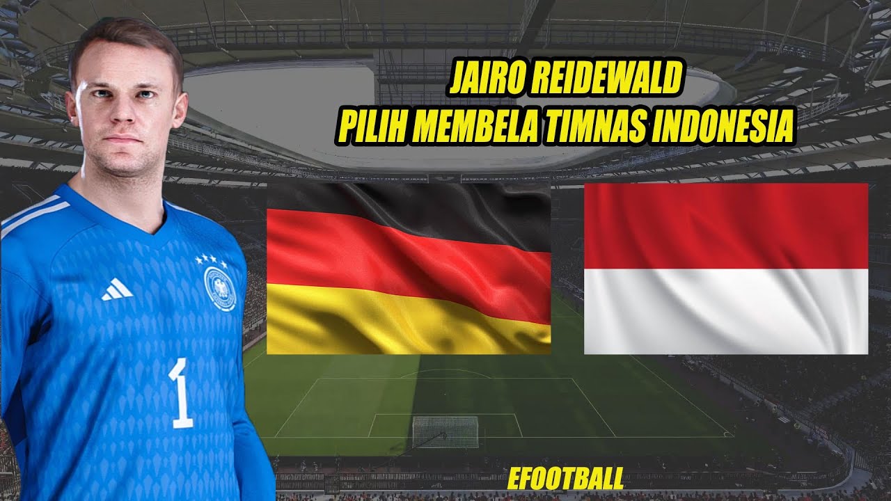 Fifa matchday timnas indonesia vs jerman full team e football youtube