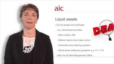 What are liquid and illiquid assets?