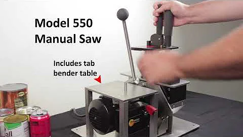Manual Seam Saw by OneVision Corporation