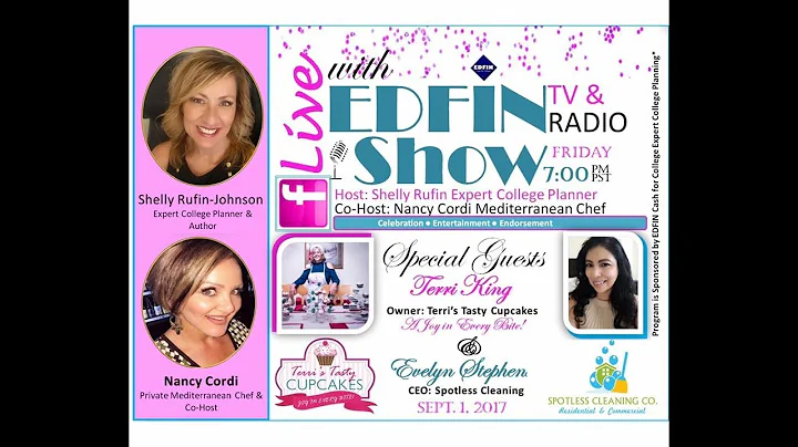 EDFIN TV RADIO Show Live interview Evelyn Stephens...