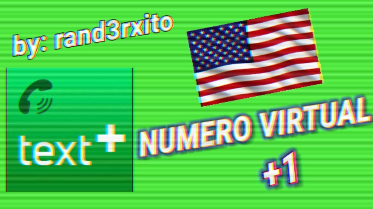 COMO CREAR un NUMERO VIRTUAL de ESTADOS UNIDOS | Rand3rxito - YouTube