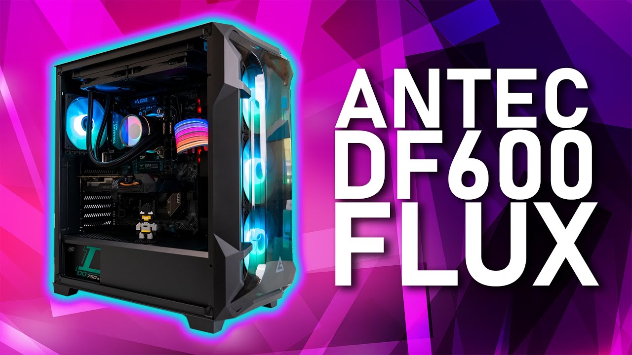 Antec DF600 Flux Case Review - YouTube