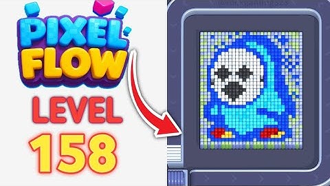 Pixel Flow Level 158 Walkthrough