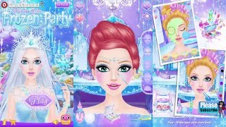 Princess Salon Frozen Party Libii Educational Android İos Free Game GAMEPLAY VİDEO screenshot 2