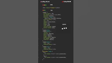 CSS Loader with HTML and CSS | #loader #13