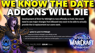 We NOW Know The Official Date Blizzard Will KILL ALL ADDONS & MORE - Samiccus Discusses & Reacts