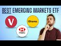 Best emerging markets etfs  ftse vs msci  2024