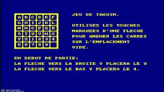 Un Jeu De Taquin F Fr Fre French 1991 Science & Vie FROM AMSTRAD CPC POWER COM screenshot 4
