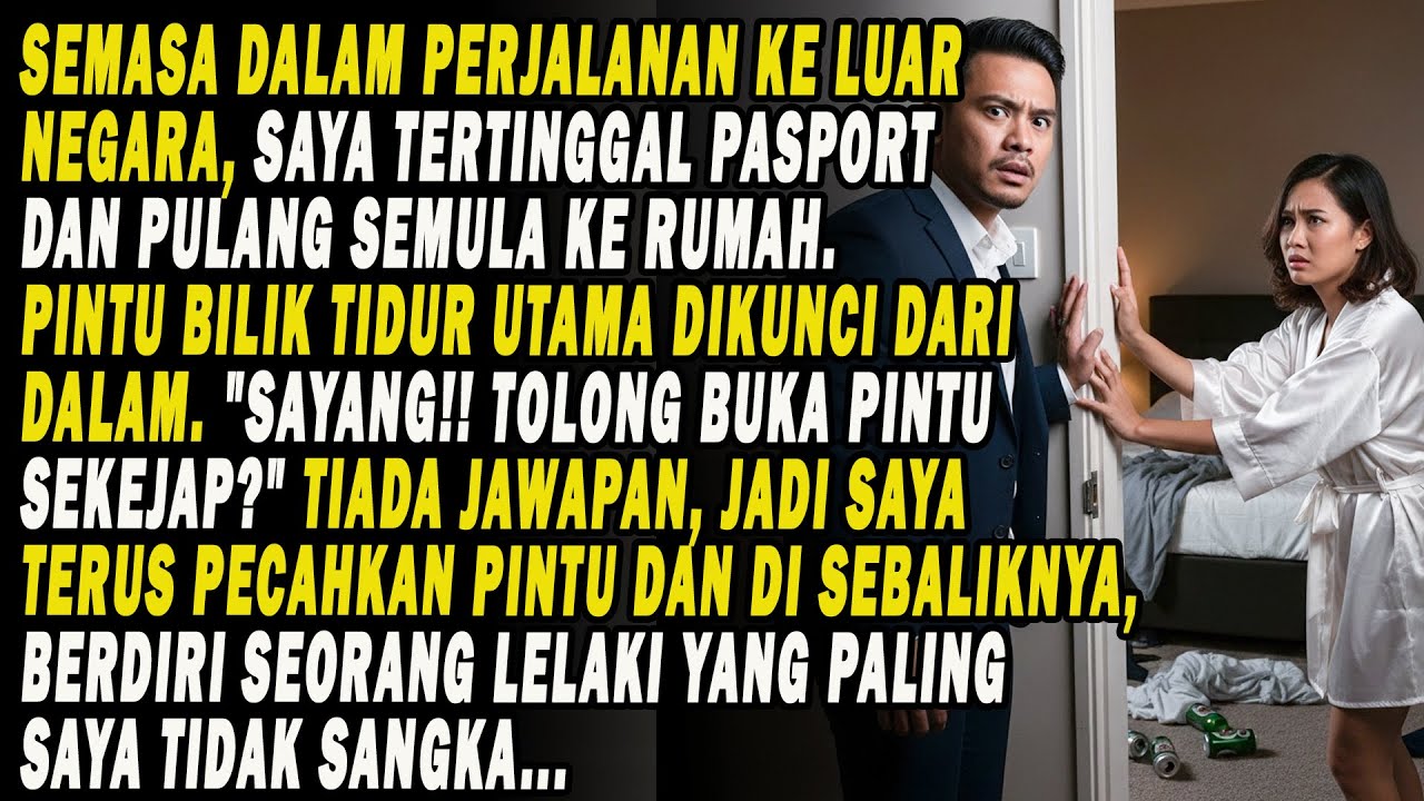 Semasa Dalam Perjalanan Ke Luar Negara, Saya Tertinggal Pasport Lalu Pulang Semula Dan Ternampak...