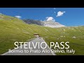 Stelvio Pass Scenic Drive 4K | Bormio to Prato Allo Stelvio, Italy