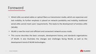 WLAN Overview 01  | Huawei HCIA WLAN V3.0 Training | WLAN Technology