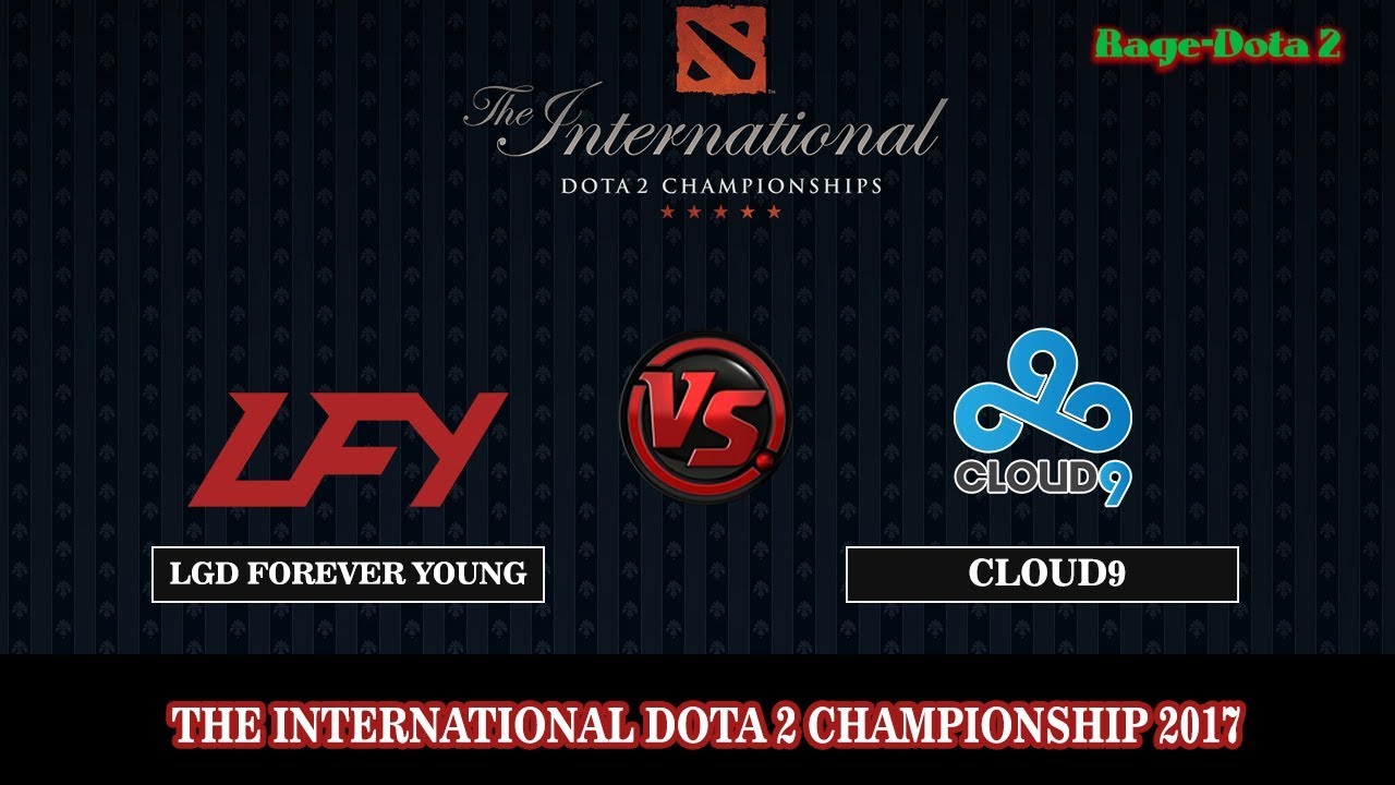 LGD Forever Young VS Cloud9 BO2 ( Game 1) | DOTA 2 The International 7 (TI7) 2017