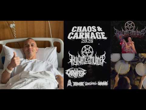 Thy Art Is Murder have medical emergency drop from 'Chaos & Carnage Tour'