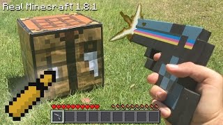 Real Life Minecraft - HOW TO MAKE BULLETS