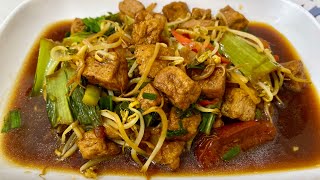 RESEP CAH TAHU TAUGE PAKCOY BUMBU KECAP MUDAH DAN CEPAT